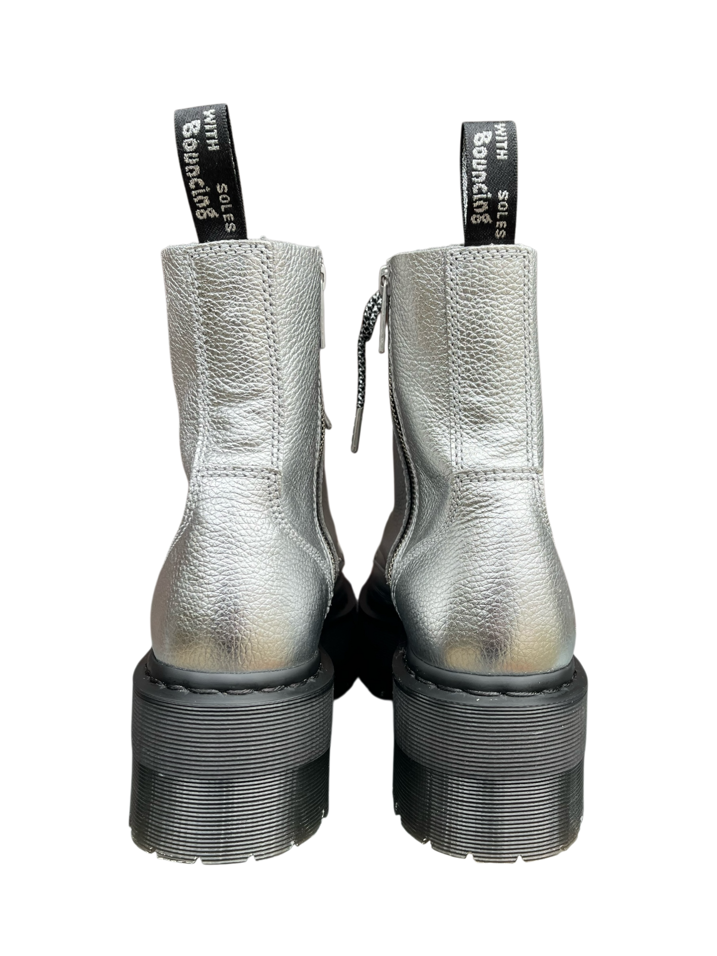 Dr. Martens Jadon Max silver metallic