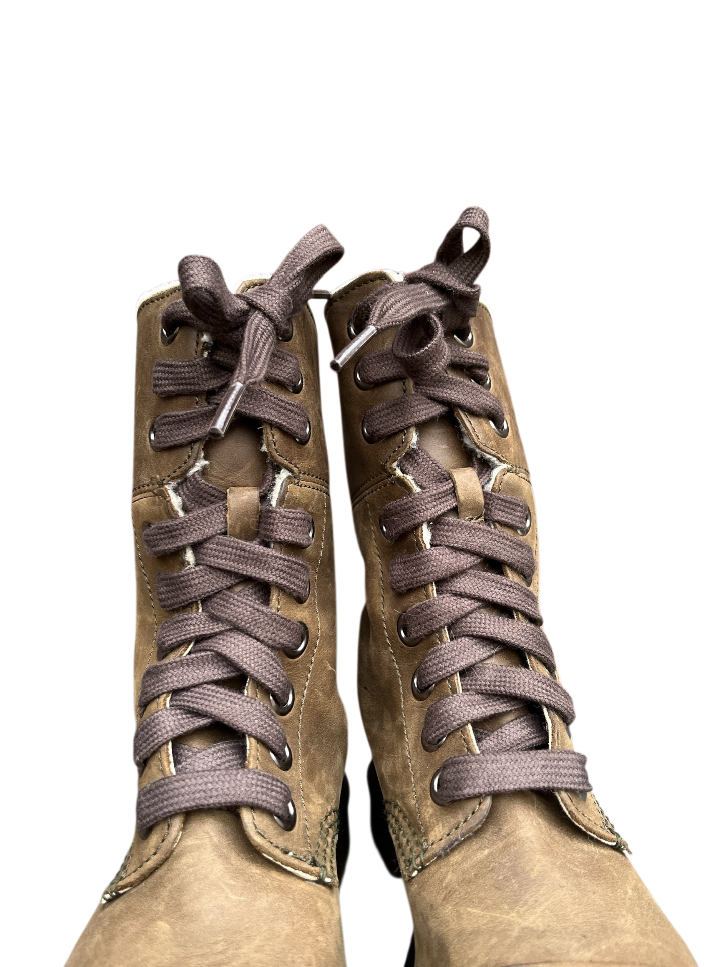 Dr. Martens Aimilita fur lined khaki