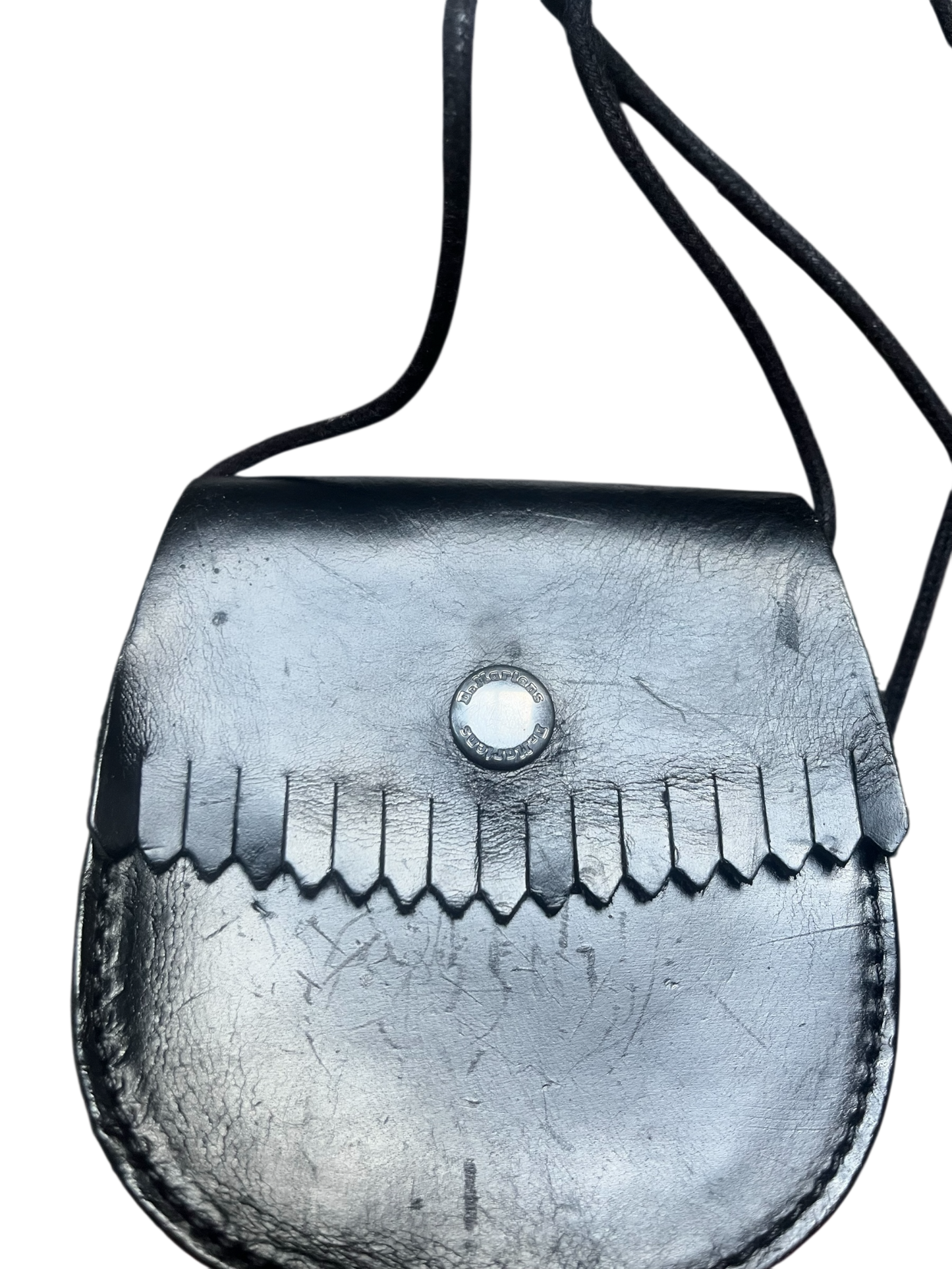 Dr. Martens Fringe coin holder zwart
