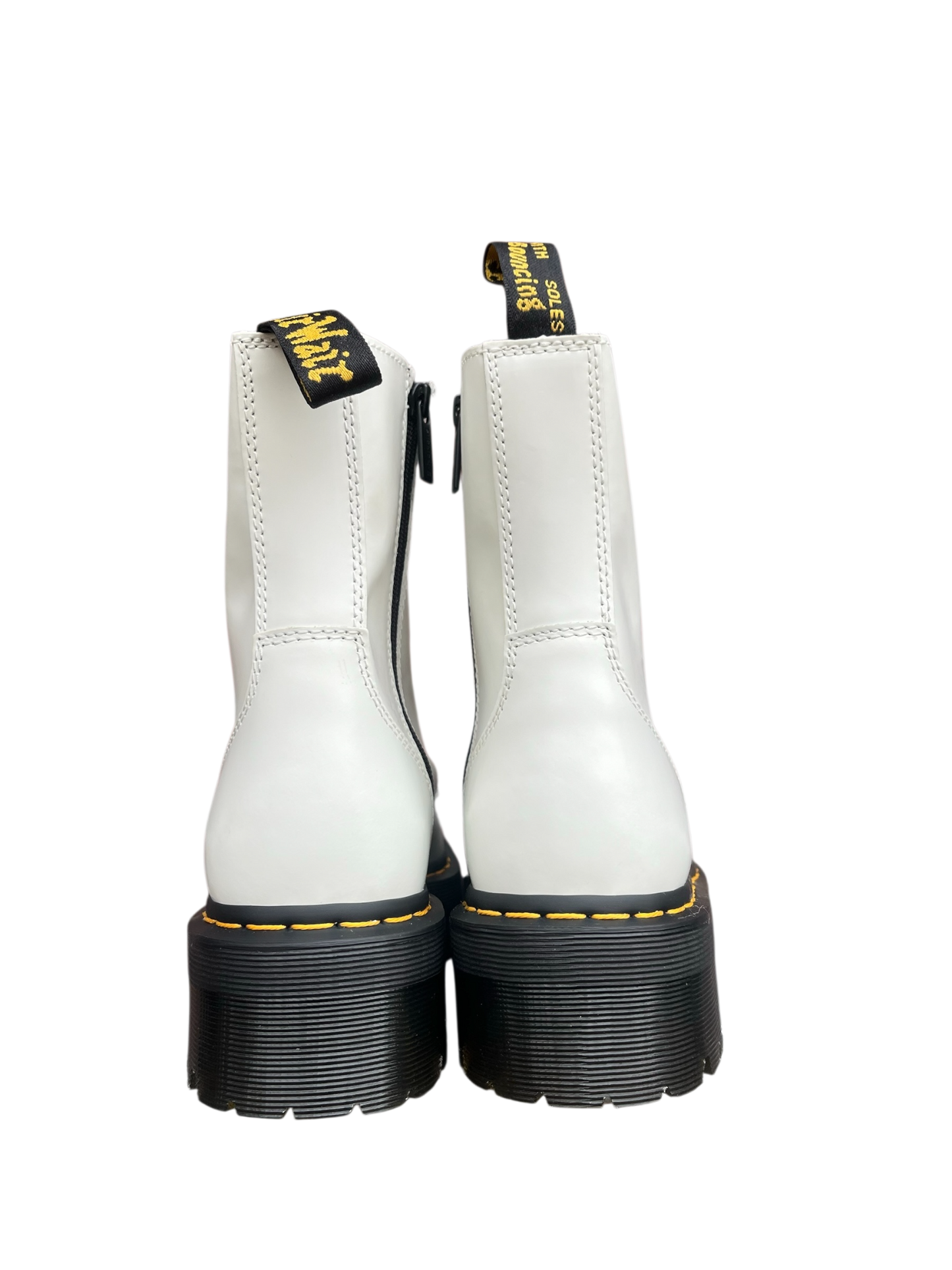 Dr. Martens Jadon platform wit