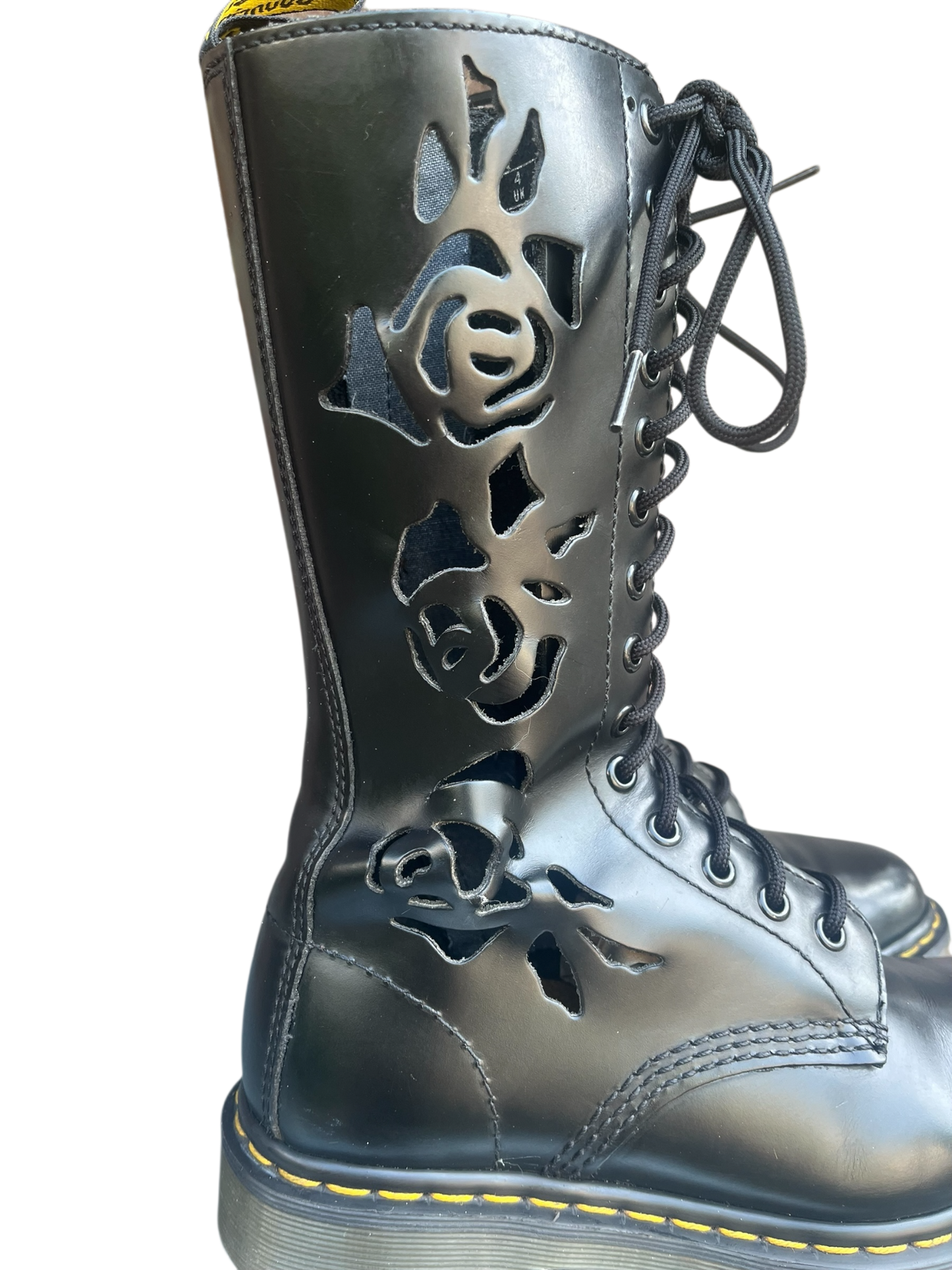 Dr. Martens Rosie cut-out mid calf boots