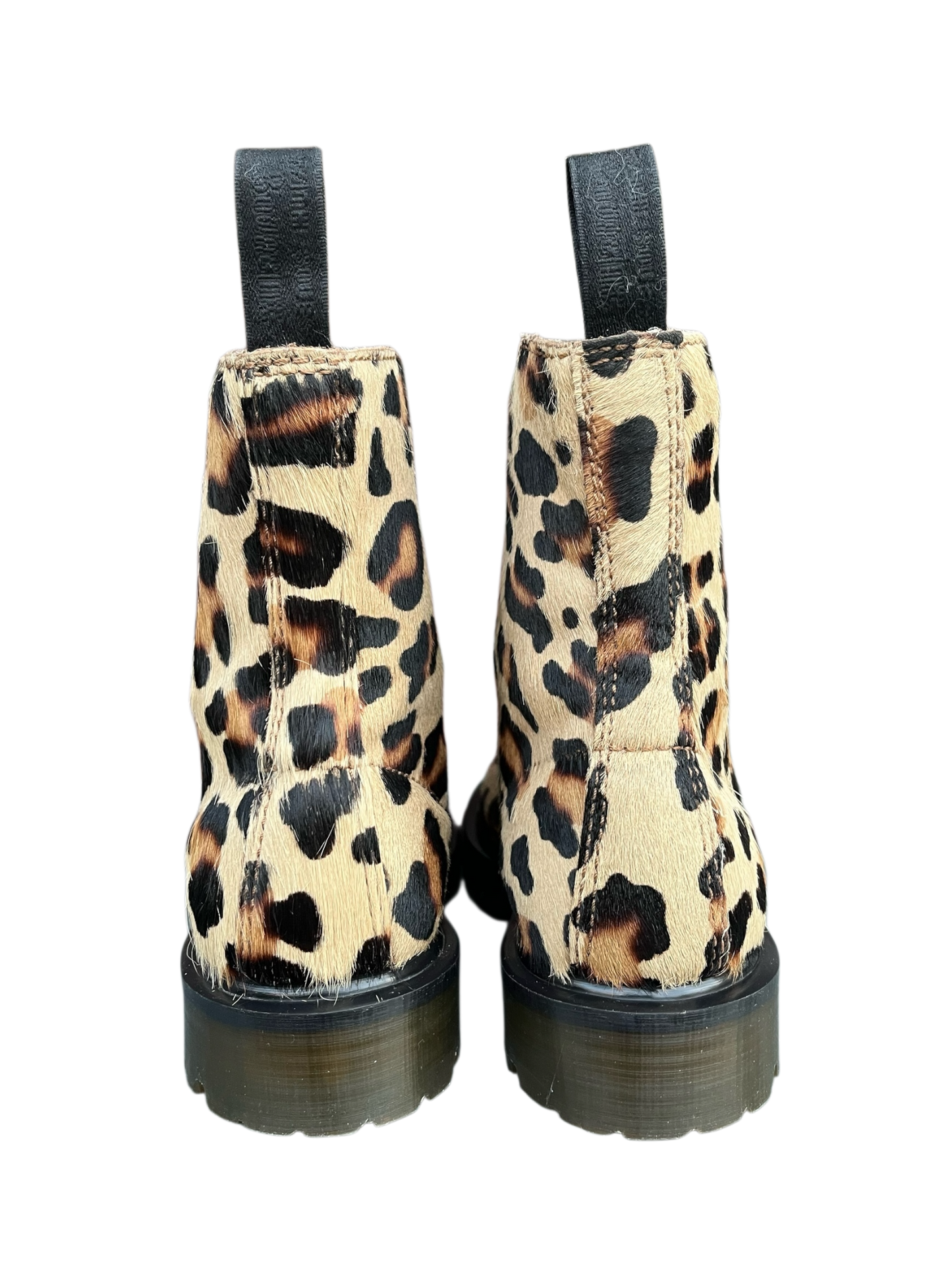 Dr. Martens Pascal Leopardo hair on