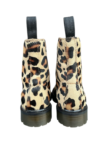 Dr. Martens Pascal Leopardo hair on