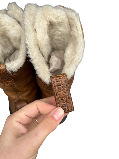 Dr. Martens Aimilita Grizzly fur lined