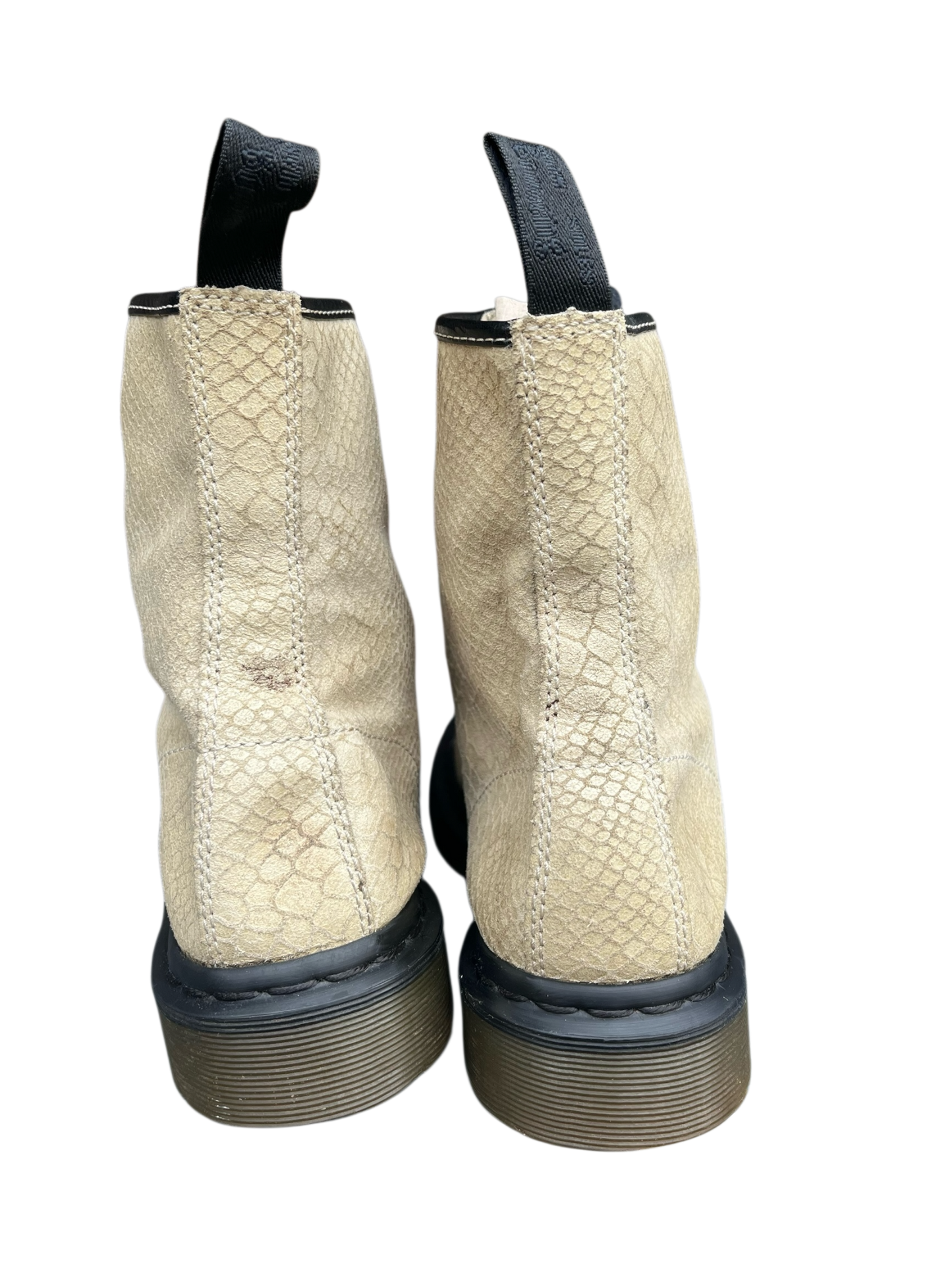Dr. Martens 1460 Ivory suède snakeskin