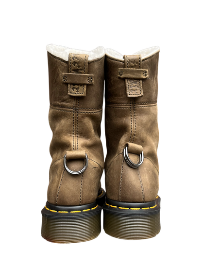 Dr. Martens Aimilita fur lined khaki