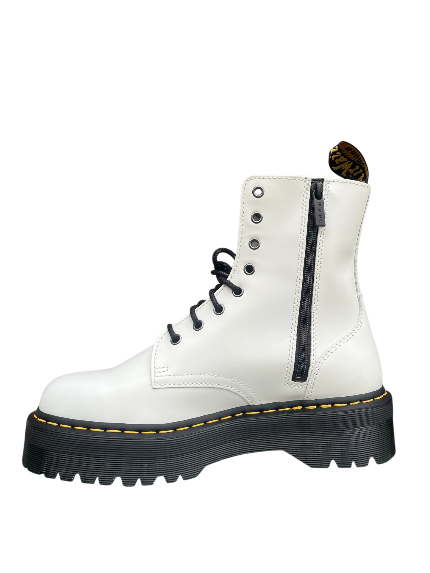 Dr. Martens Jadon platform wit