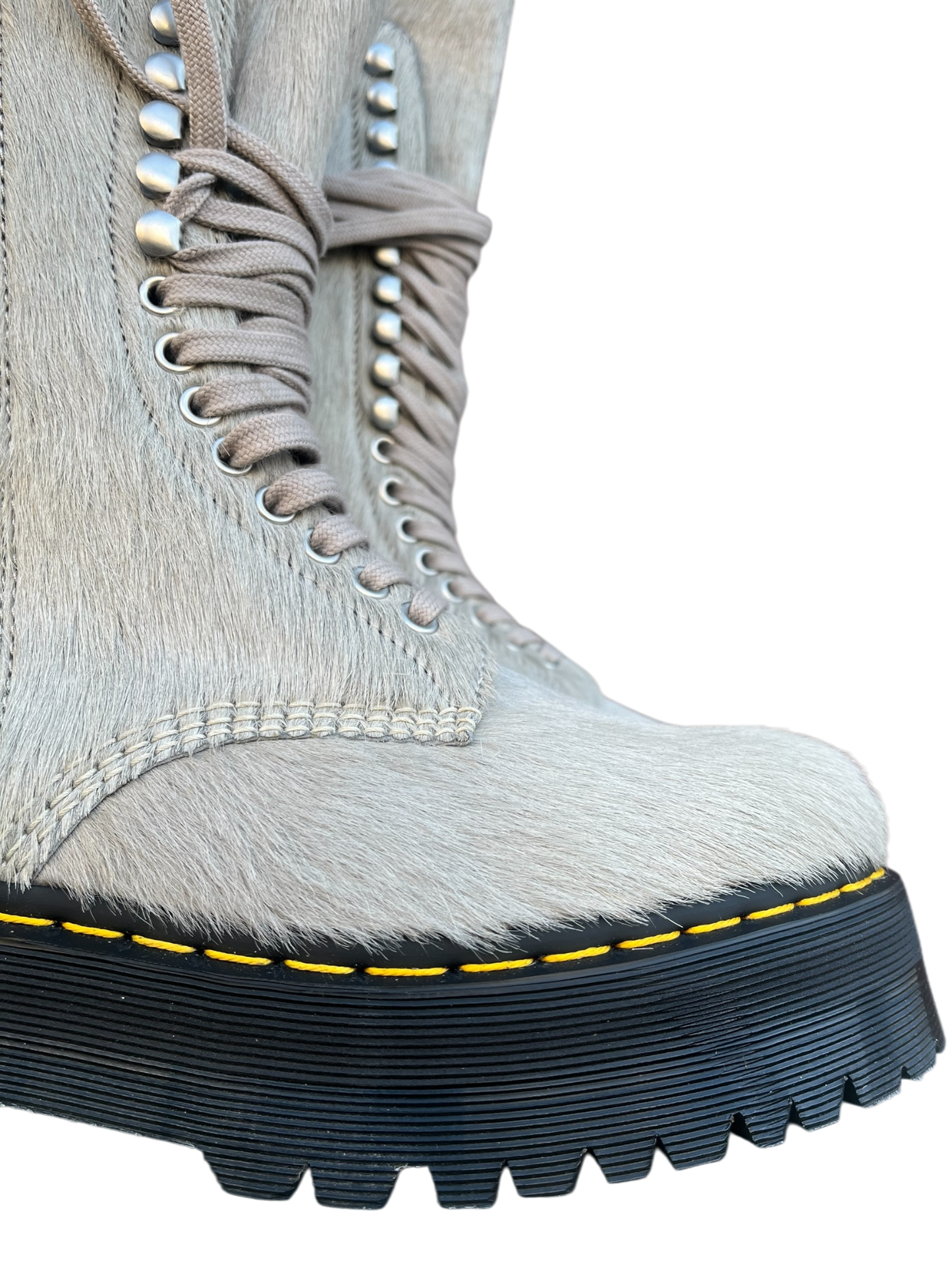 Dr. Martens 1918 Rick Owens hair-on