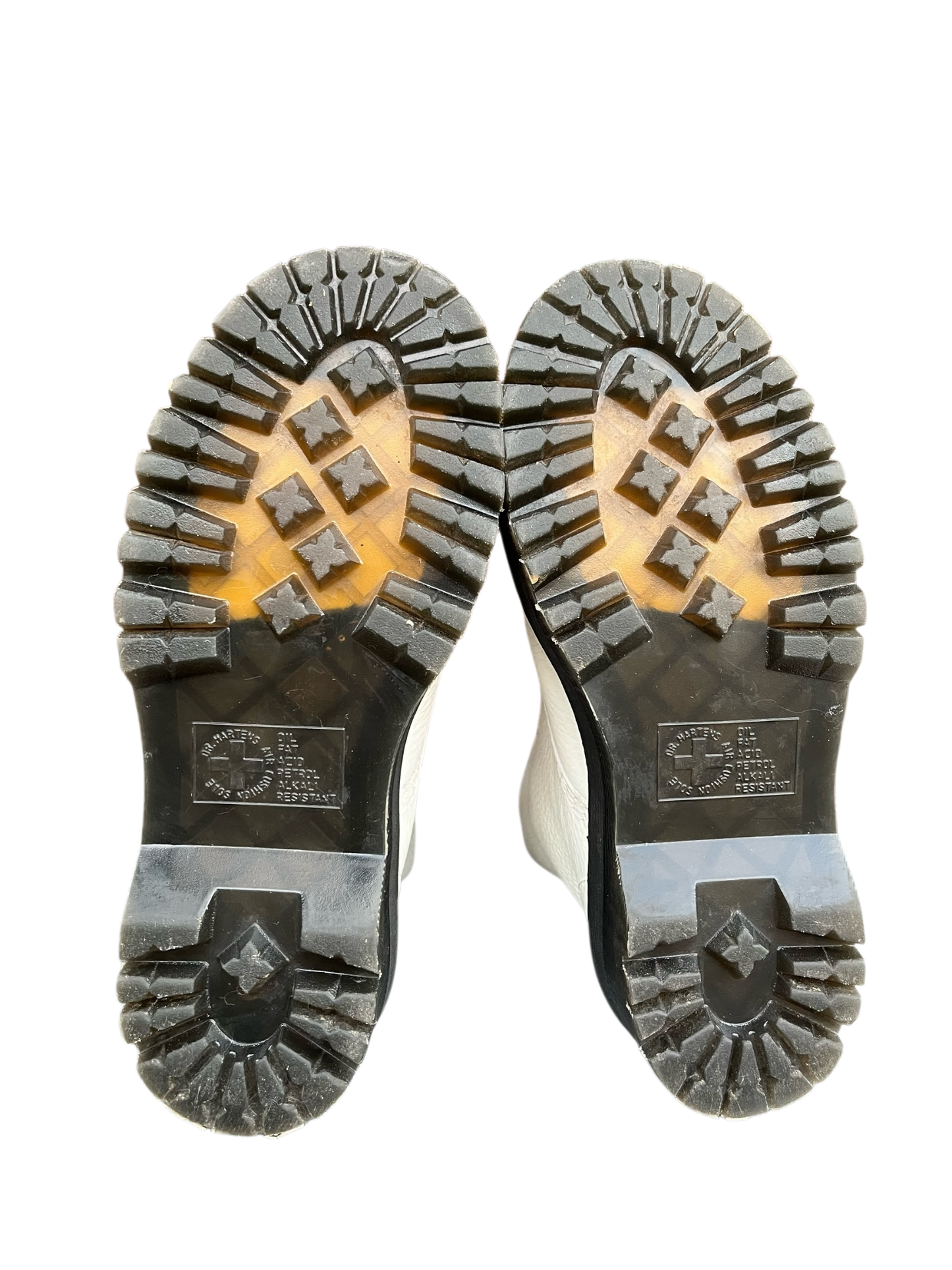 Dr. Martens Sinclair platform wit