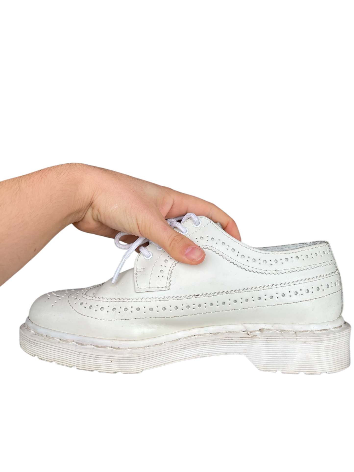 Dr. Martens 3989 Brogue wit