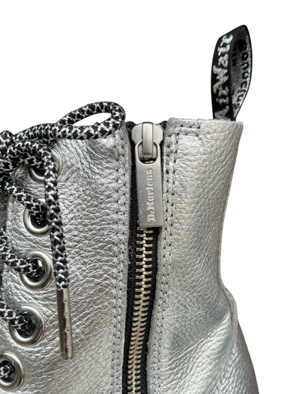 Dr. Martens Jadon Max silver metallic