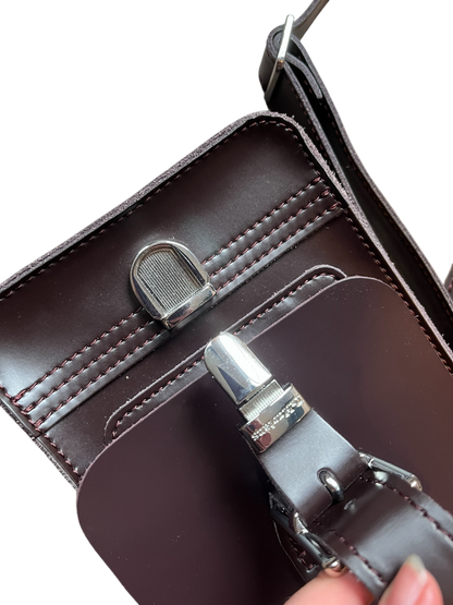 Dr. Martens Kiev burgundy schoudertas