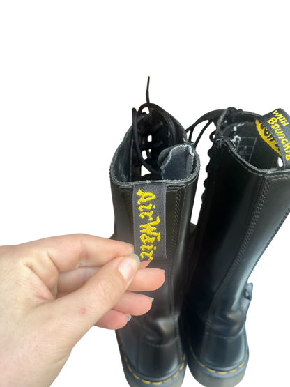 Dr. Martens Rosie cut-out mid calf boots