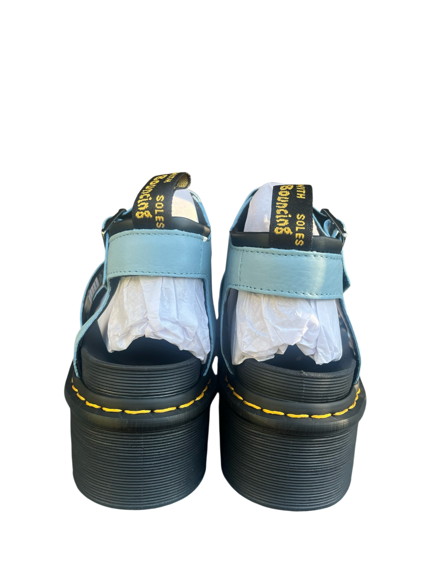 Dr. Martens Blaire Quad platform sandals - Card blue