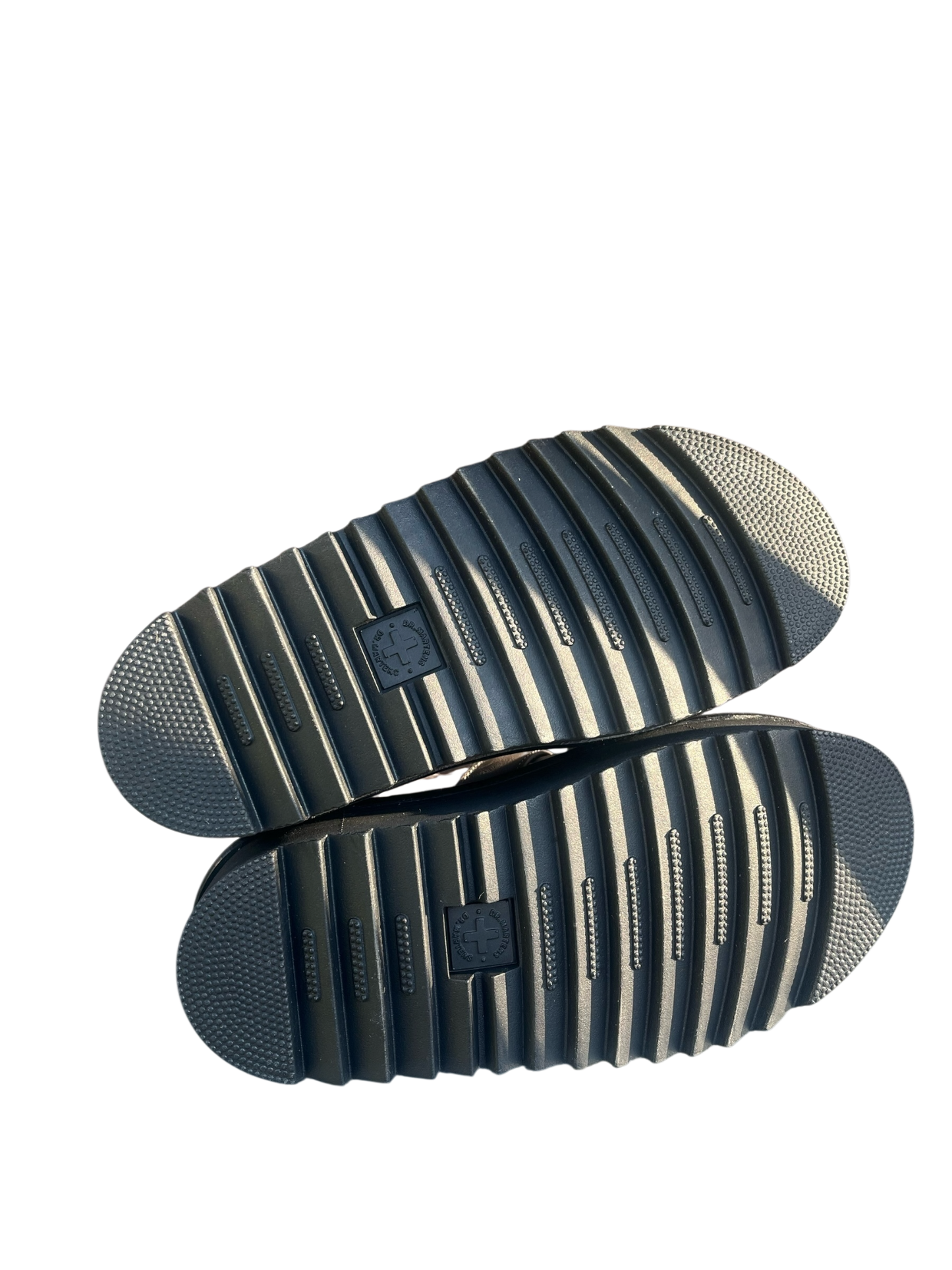 Dr. Martens Blaire Quad platform sandals - Zinc grey
