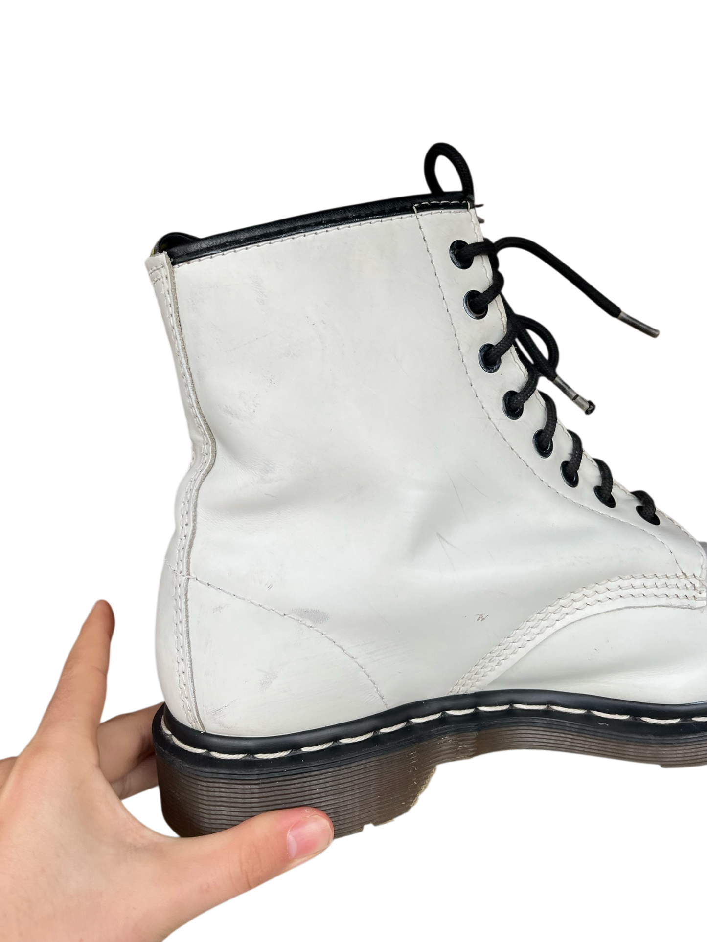 Dr. Martens 1460 MIE White stitch