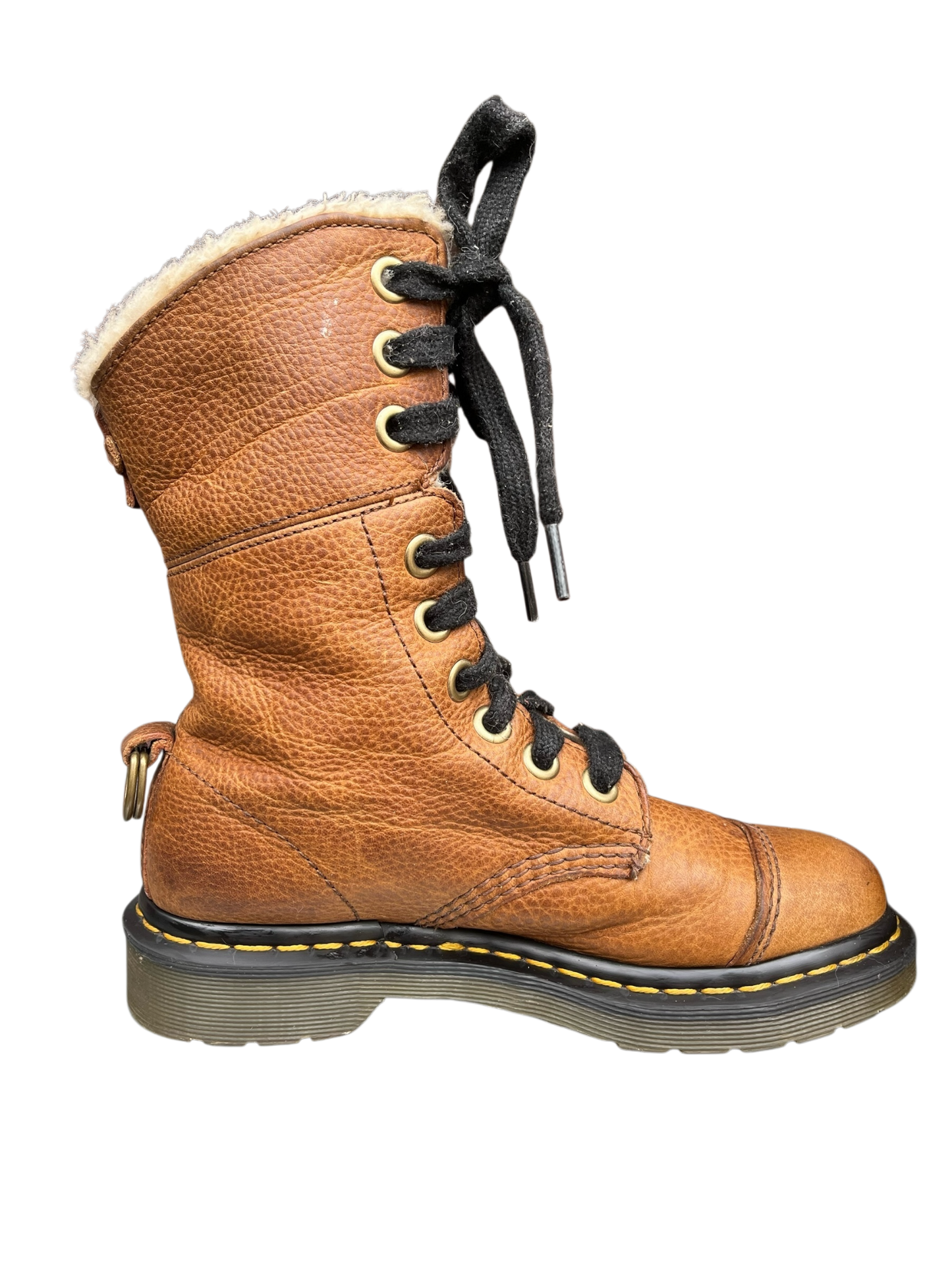 Dr. Martens Aimilita Grizzly fur lined