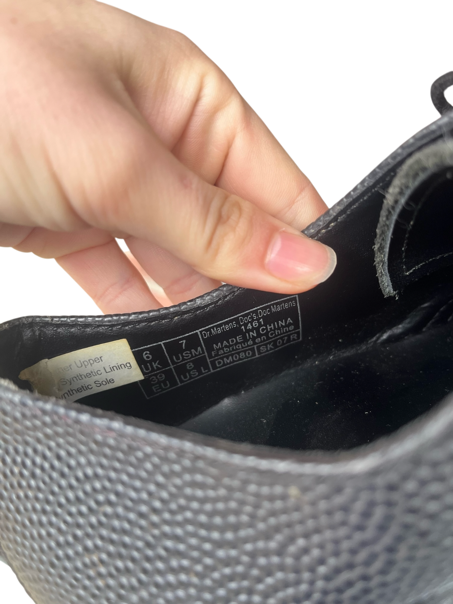 Dr. Martens 1461 Pebble grain