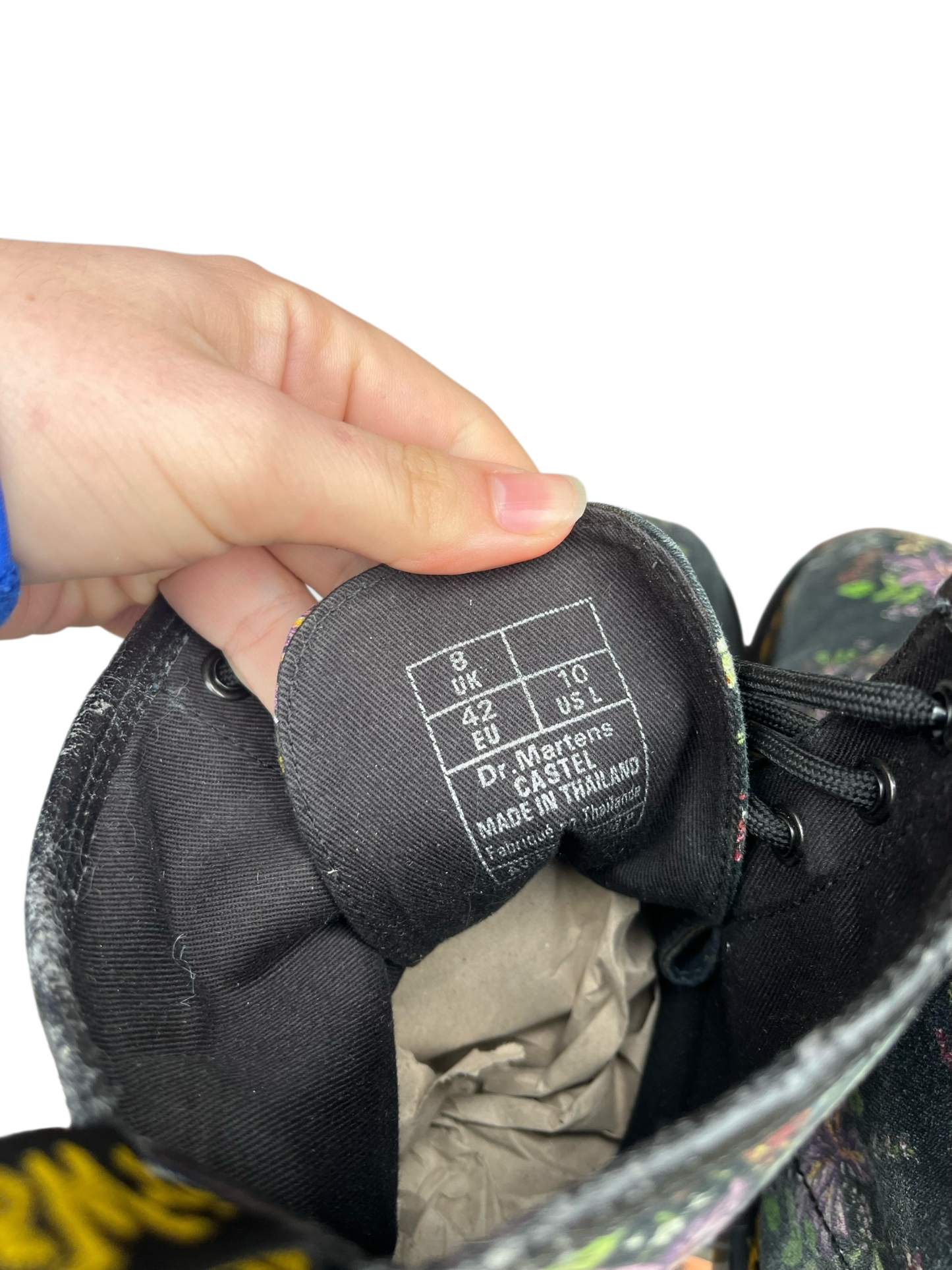 Dr. Martens Castel Floral canvas