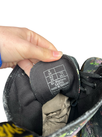 Dr. Martens Castel Floral canvas