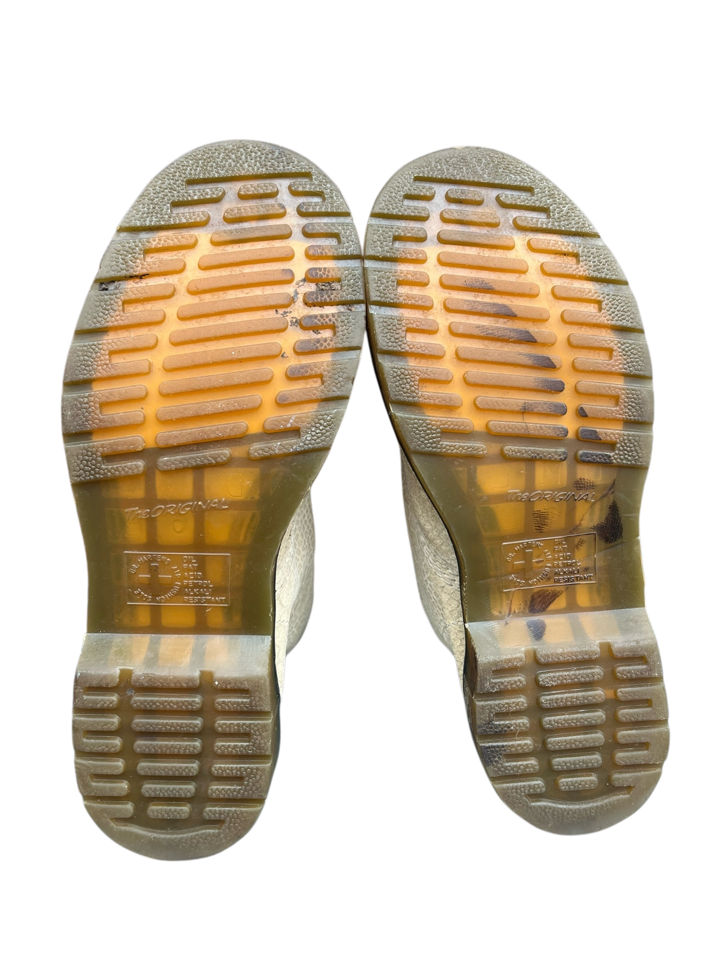 Dr. Martens 1460 Ivory suède snakeskin