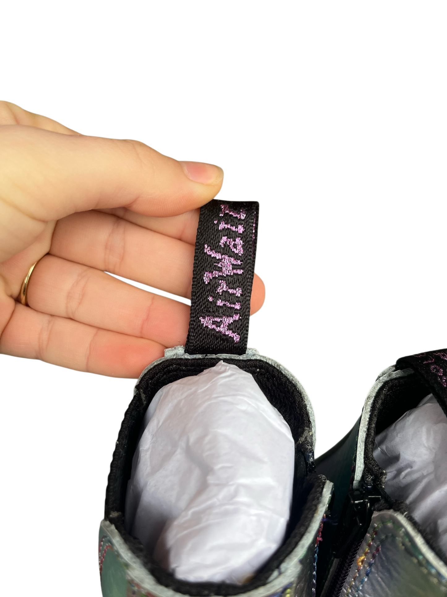 Dr. Martens 2976 T Rainbow crinckle