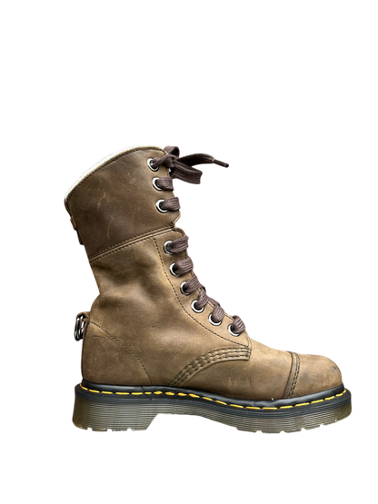 Dr. Martens Aimilita fur lined khaki