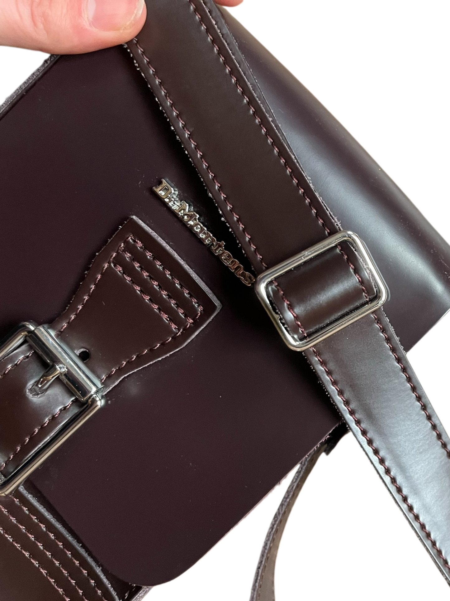 Dr. Martens Kiev burgundy schoudertas