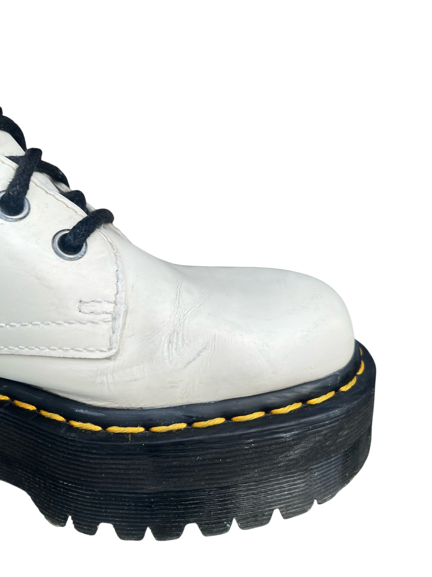 Dr. Martens Jadon platform wit
