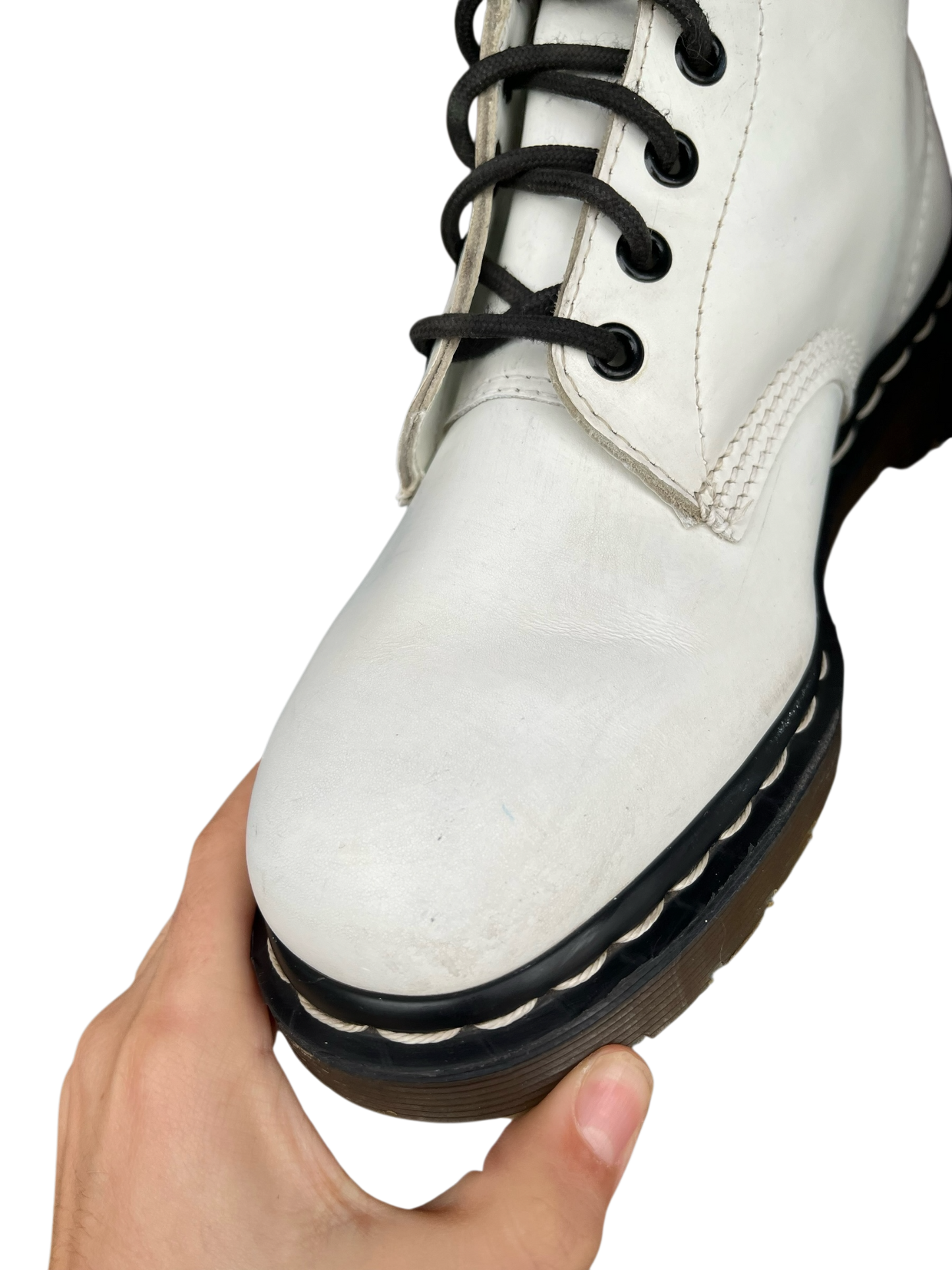 Dr. Martens 1460 MIE White stitch