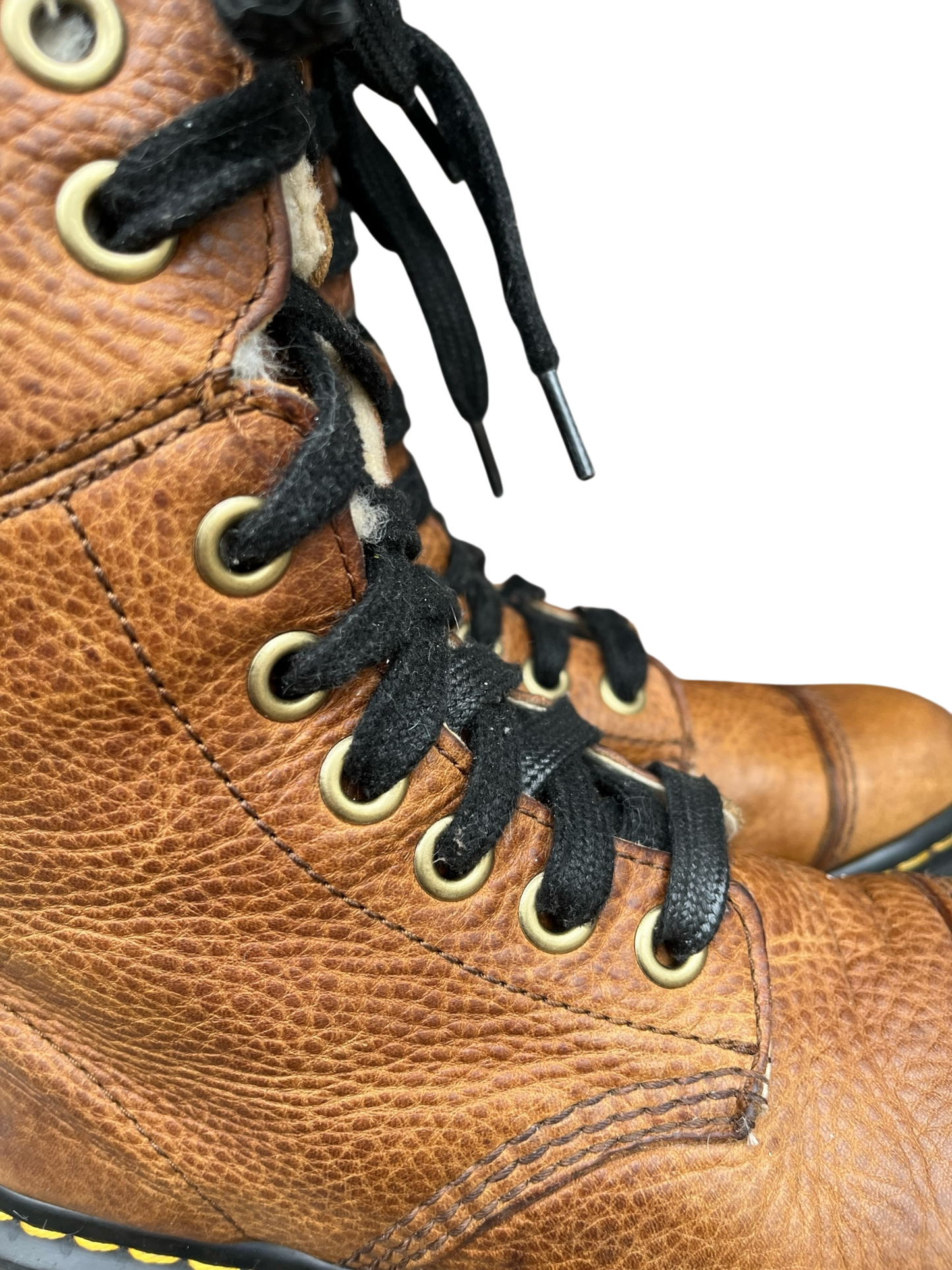 Dr. Martens Aimilita Grizzly fur lined