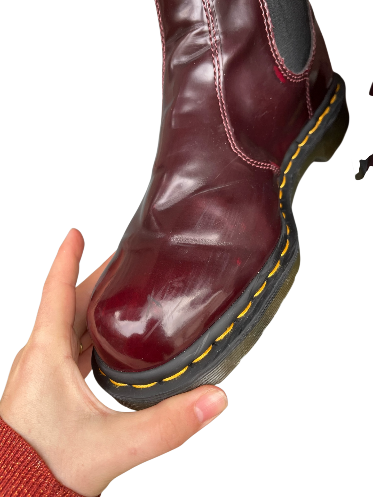 Dr. Martens 2976 Vegan chelsea rub off