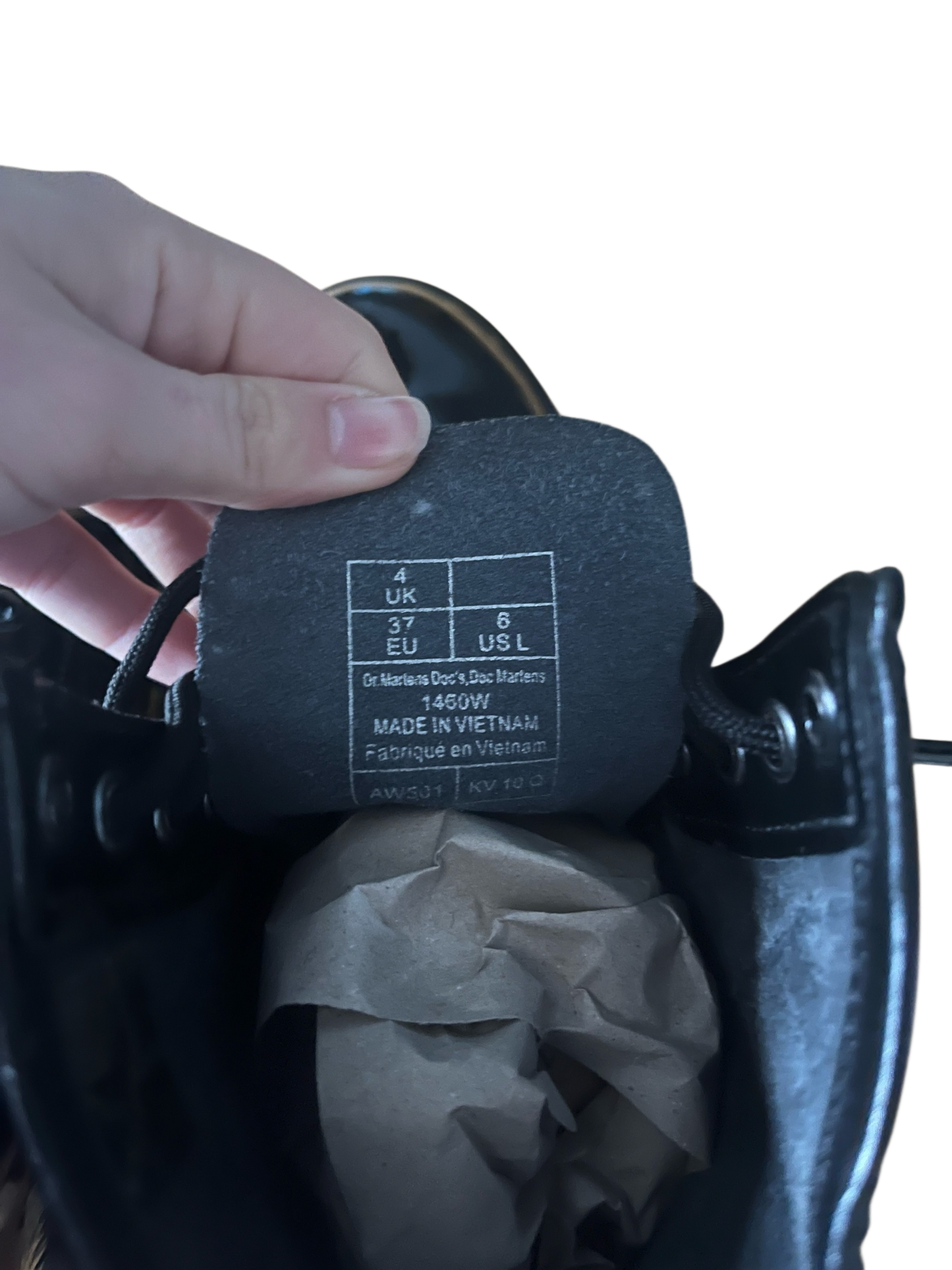 Dr. Martens 1460W Patent