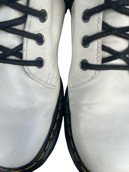 Dr. Martens Jadon platform wit