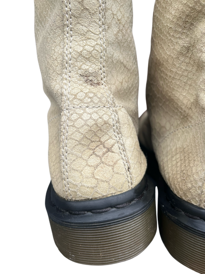 Dr. Martens 1460 Ivory suède snakeskin