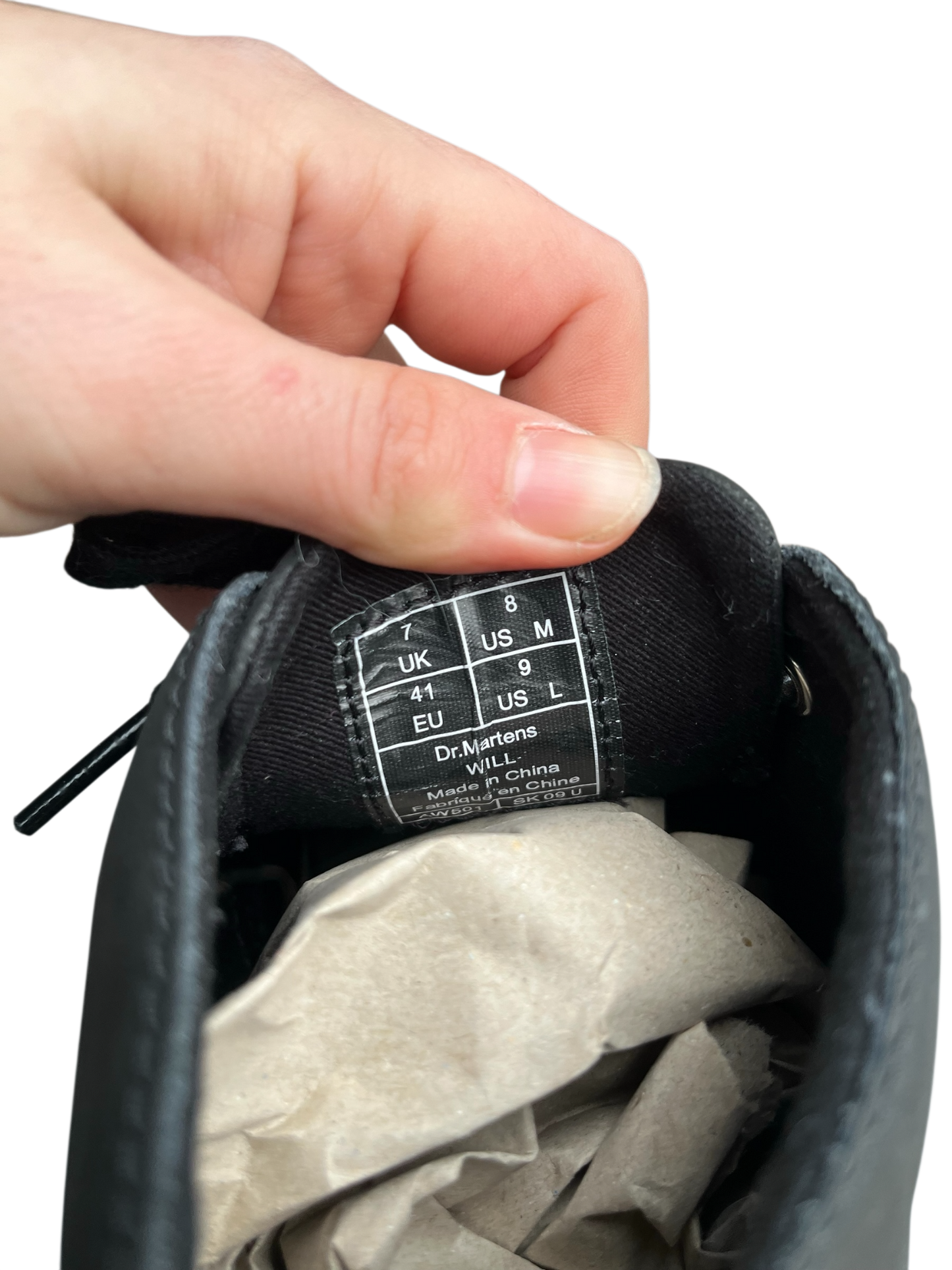 Dr. Martens Will greasy lamper