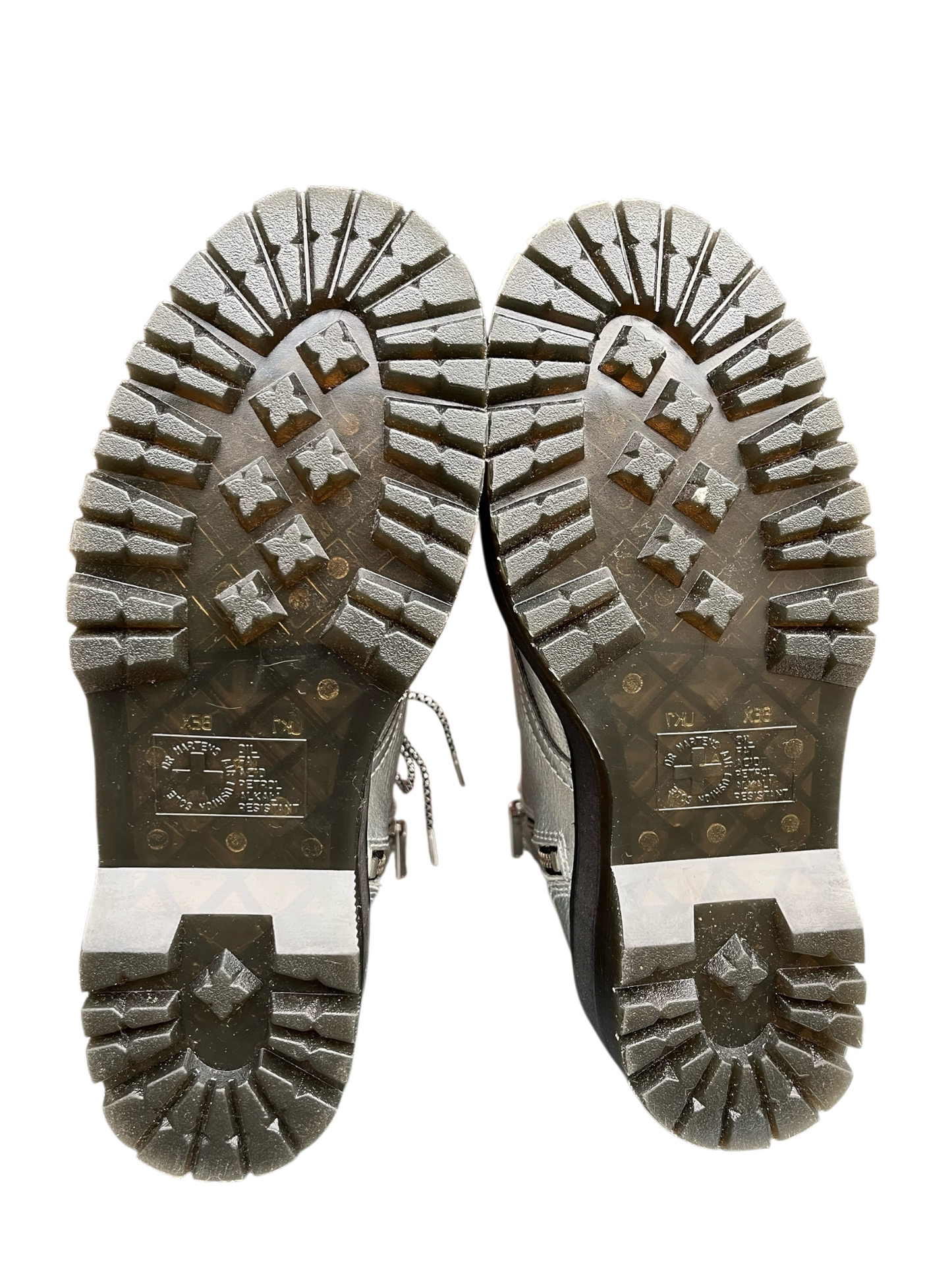 Dr. Martens Jadon Max silver metallic