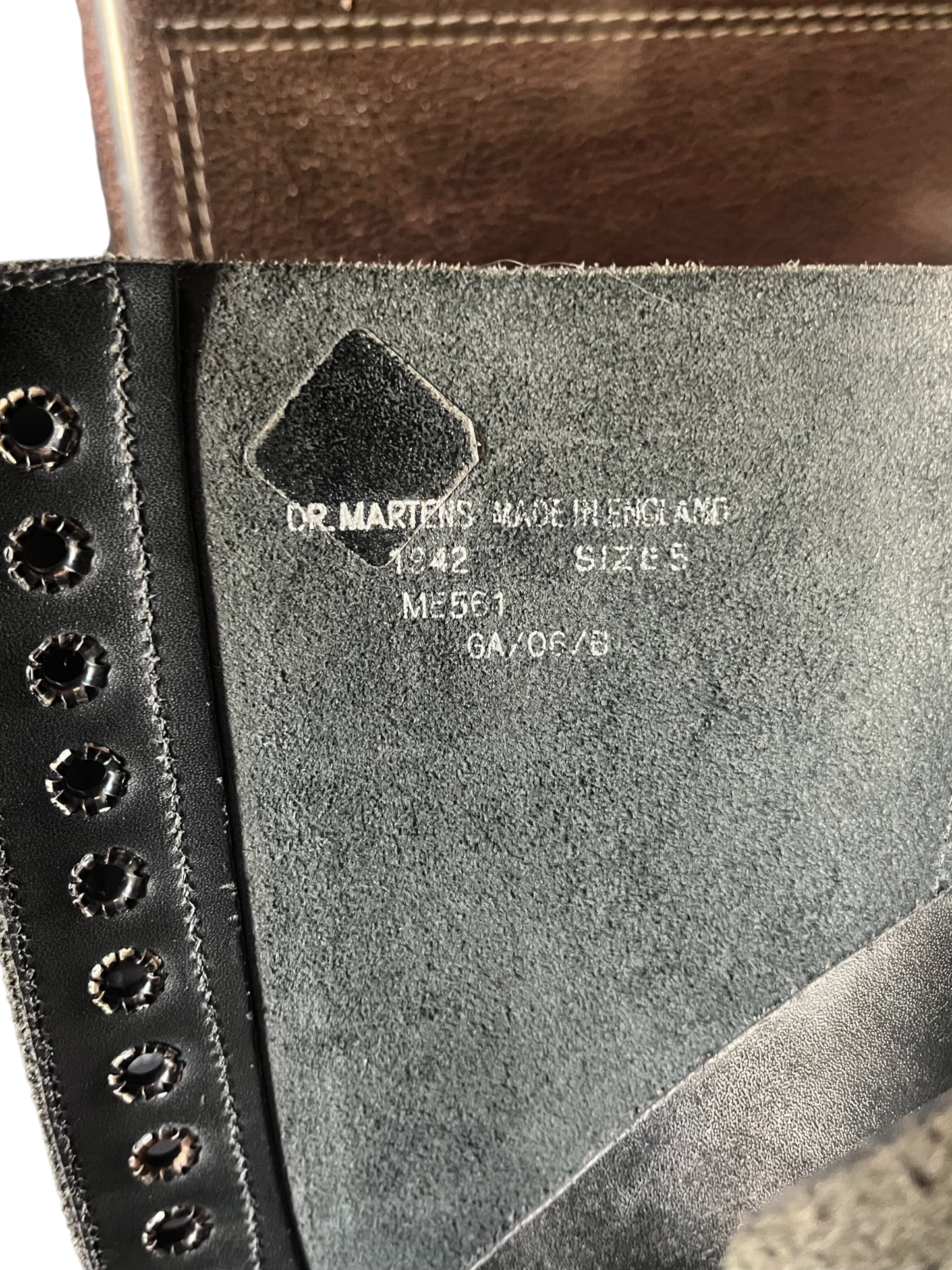 Dr. Martens 1942 MIE steel toe