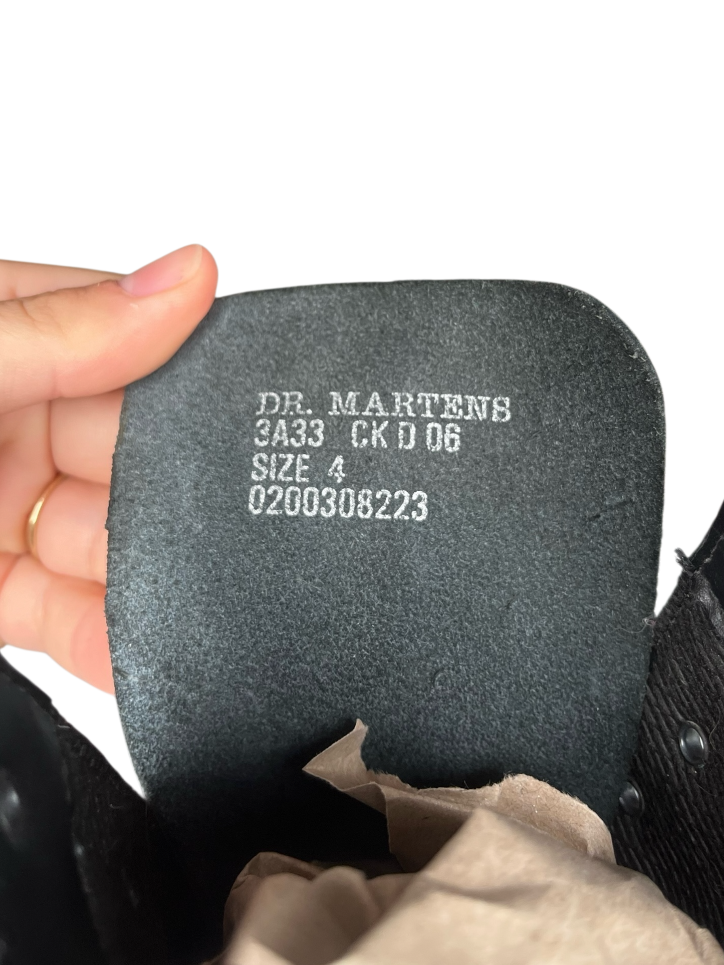 Dr. Martens 3A33 MIE Floral cap wedge zool