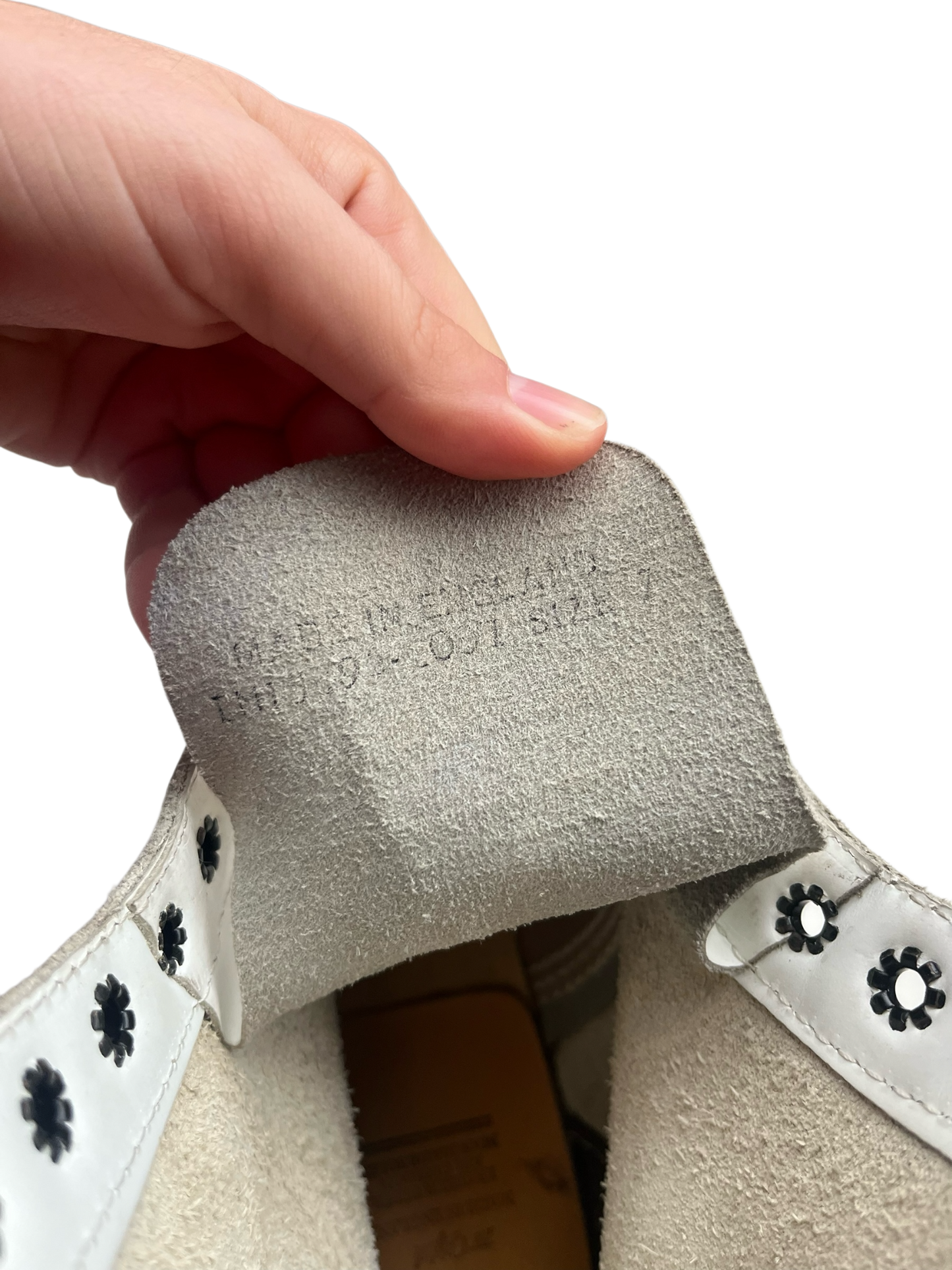 Dr. Martens 1460 MIE White stitch