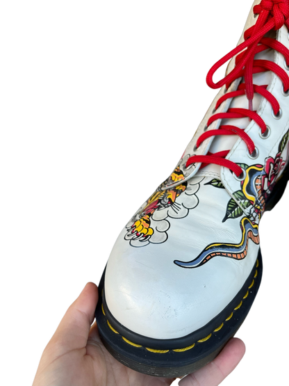 Dr. Martens 1460 x Grez backhand tattoo