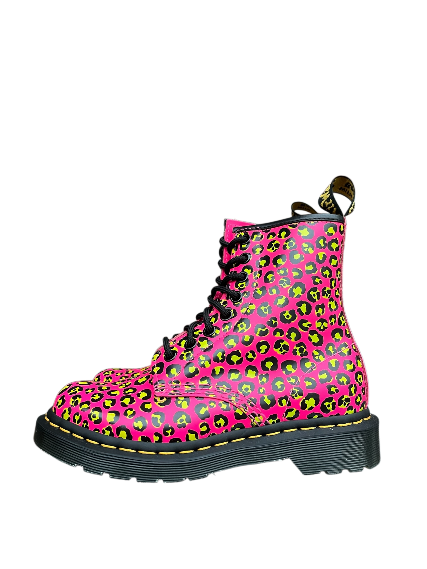 Dr. Martens 1460 Leopard Clash pink