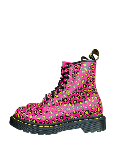 Dr. Martens 1460 Leopard Clash pink