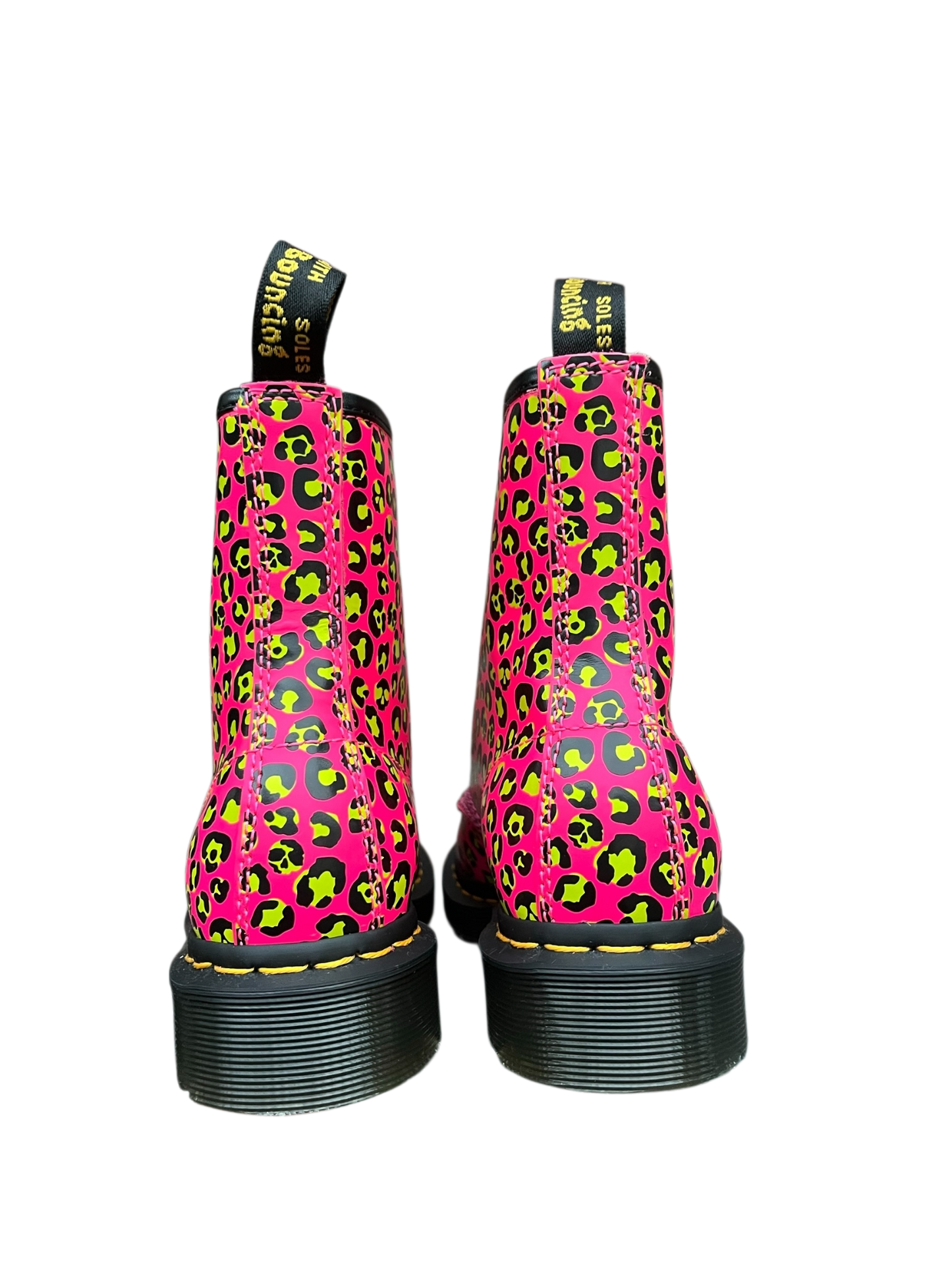 Dr. Martens 1460 Leopard Clash pink