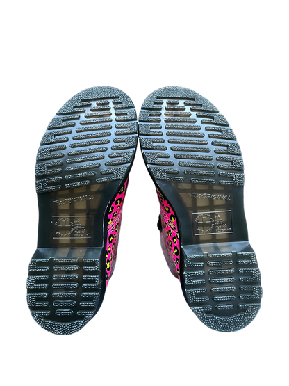 Dr. Martens 1460 Leopard Clash pink
