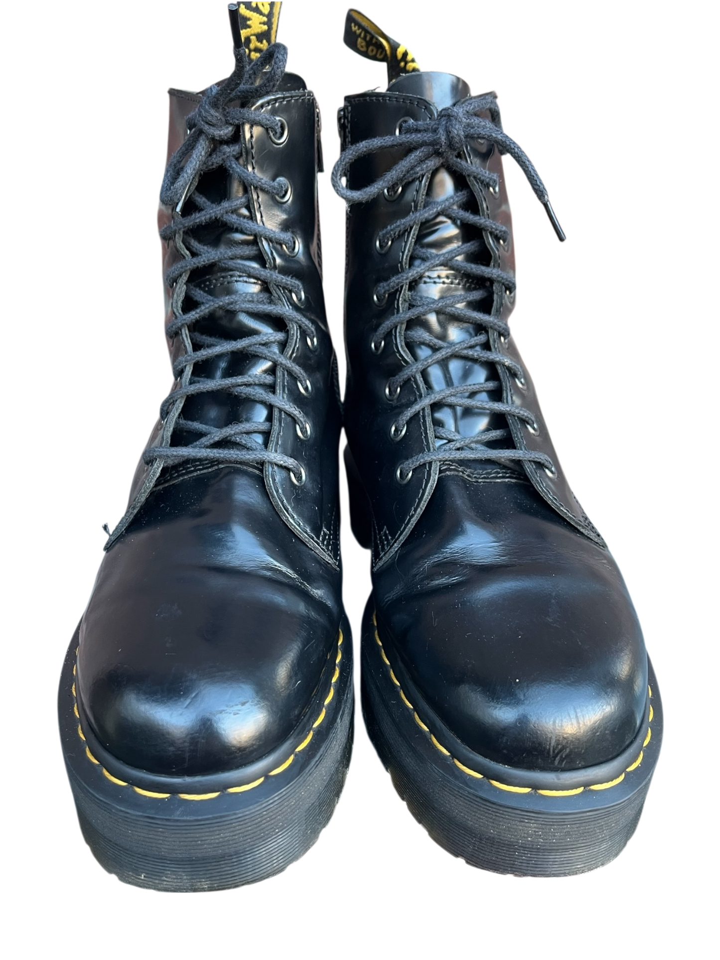 Dr. Martens Jadon platform zwart