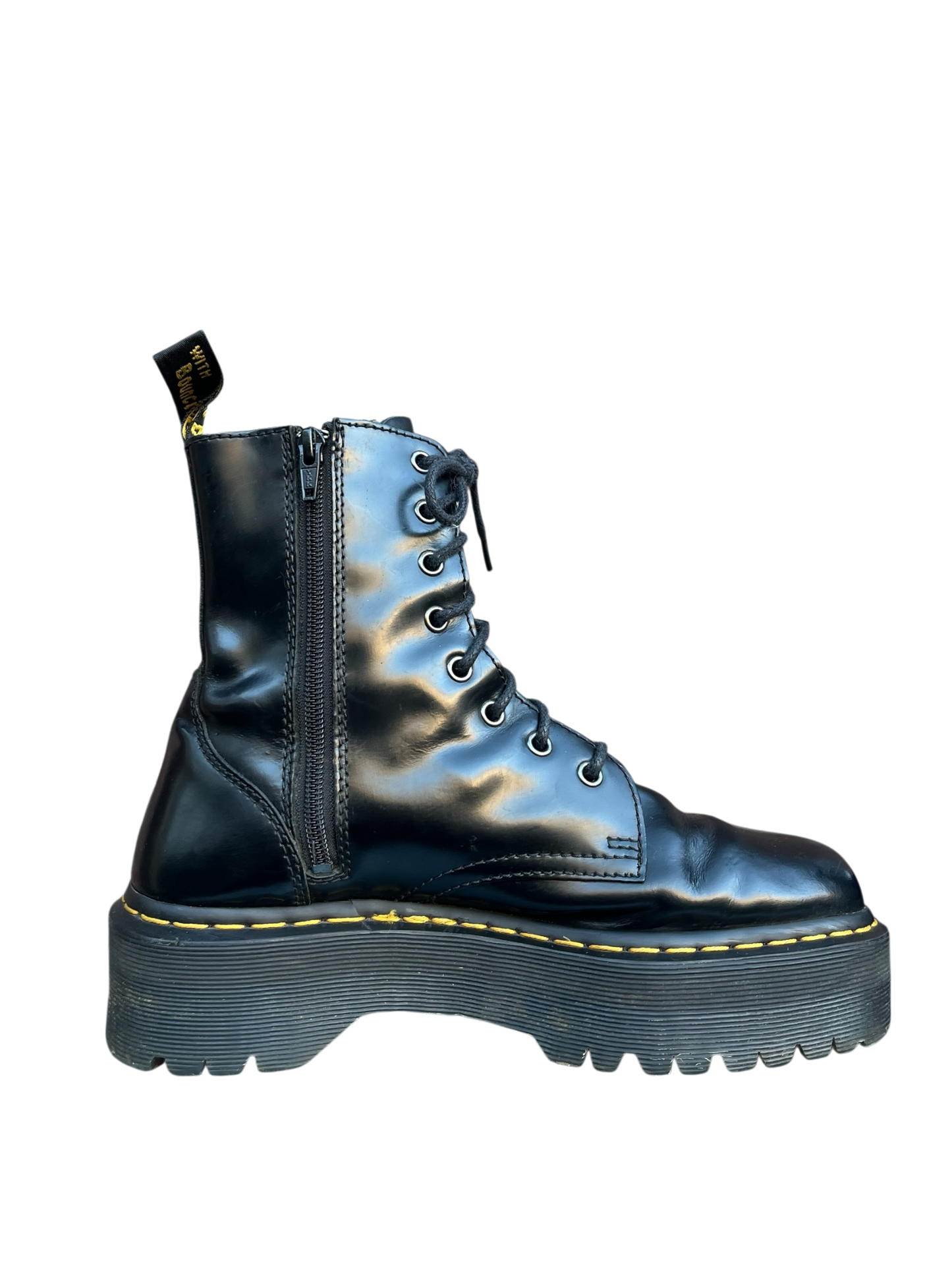 Dr. Martens Jadon platform zwart