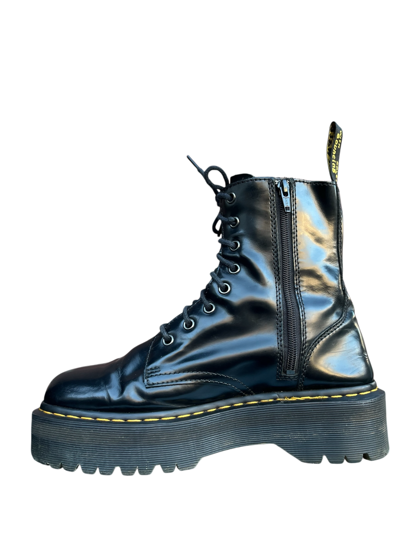 Dr. Martens Jadon platform zwart