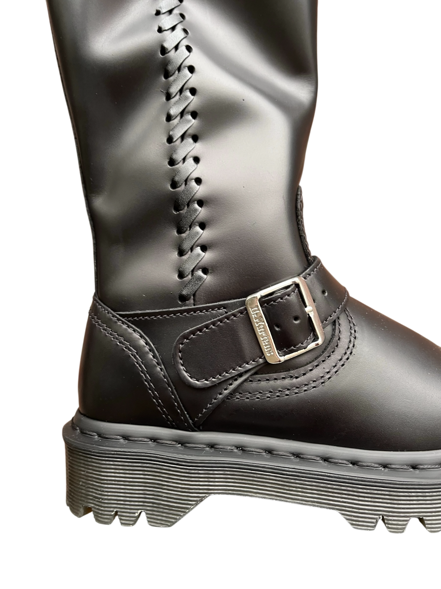 Dr. Martens Anistone biker knee high