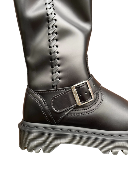 Dr. Martens Anistone biker knee high